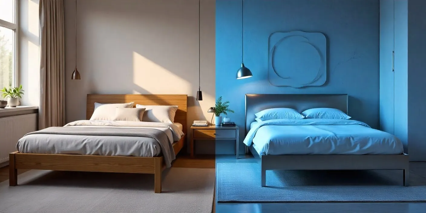 Lit en bois vs lit en métal