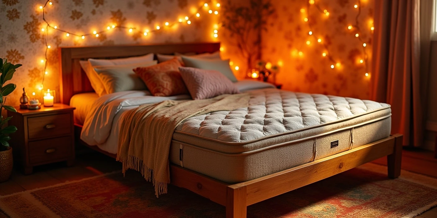 Matelas en mousse polyuréthane (entrée de gamme)
