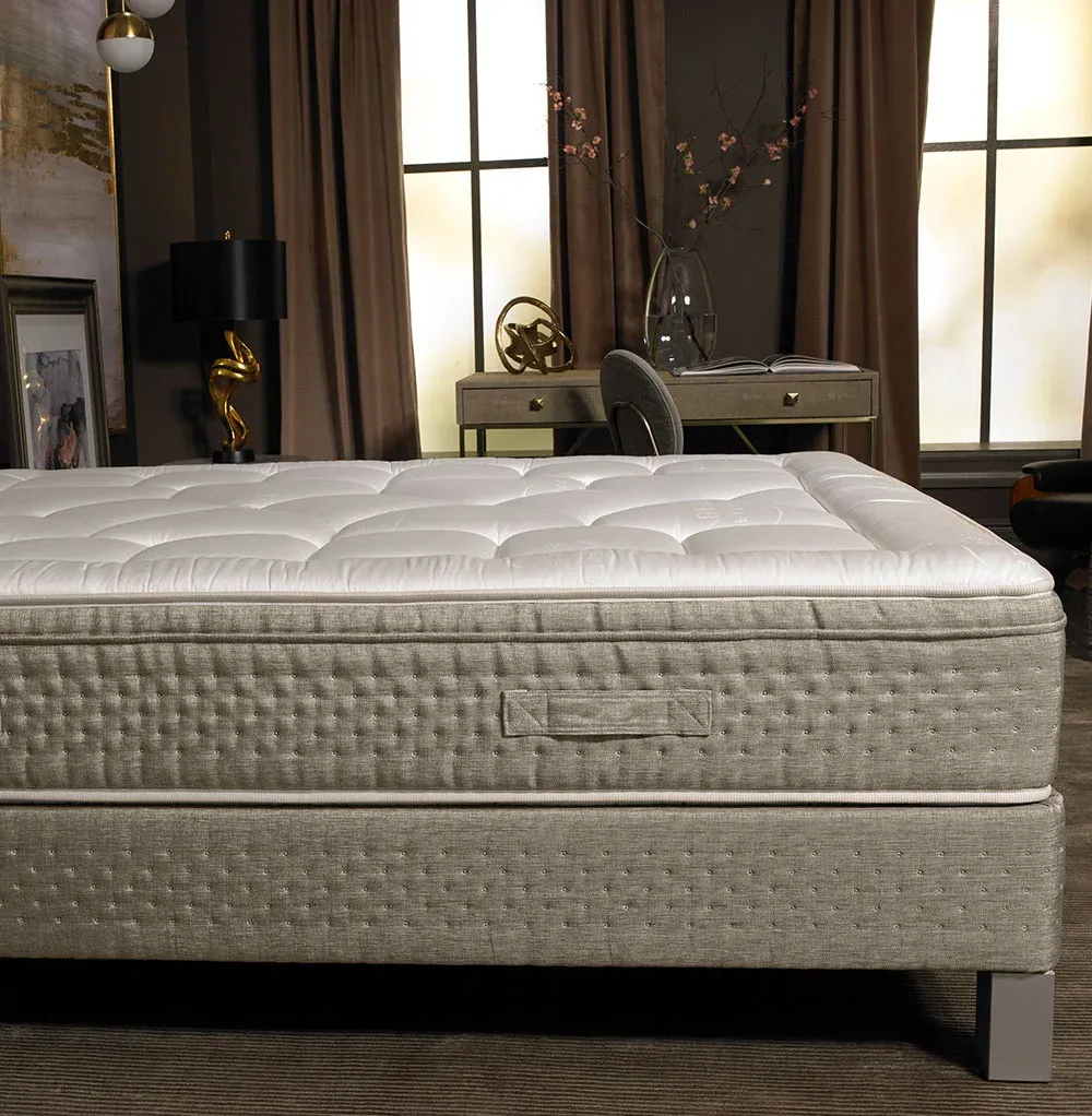Matelas Sofitel MyBed Luxe, ressorts ensachés, soie et cachemire