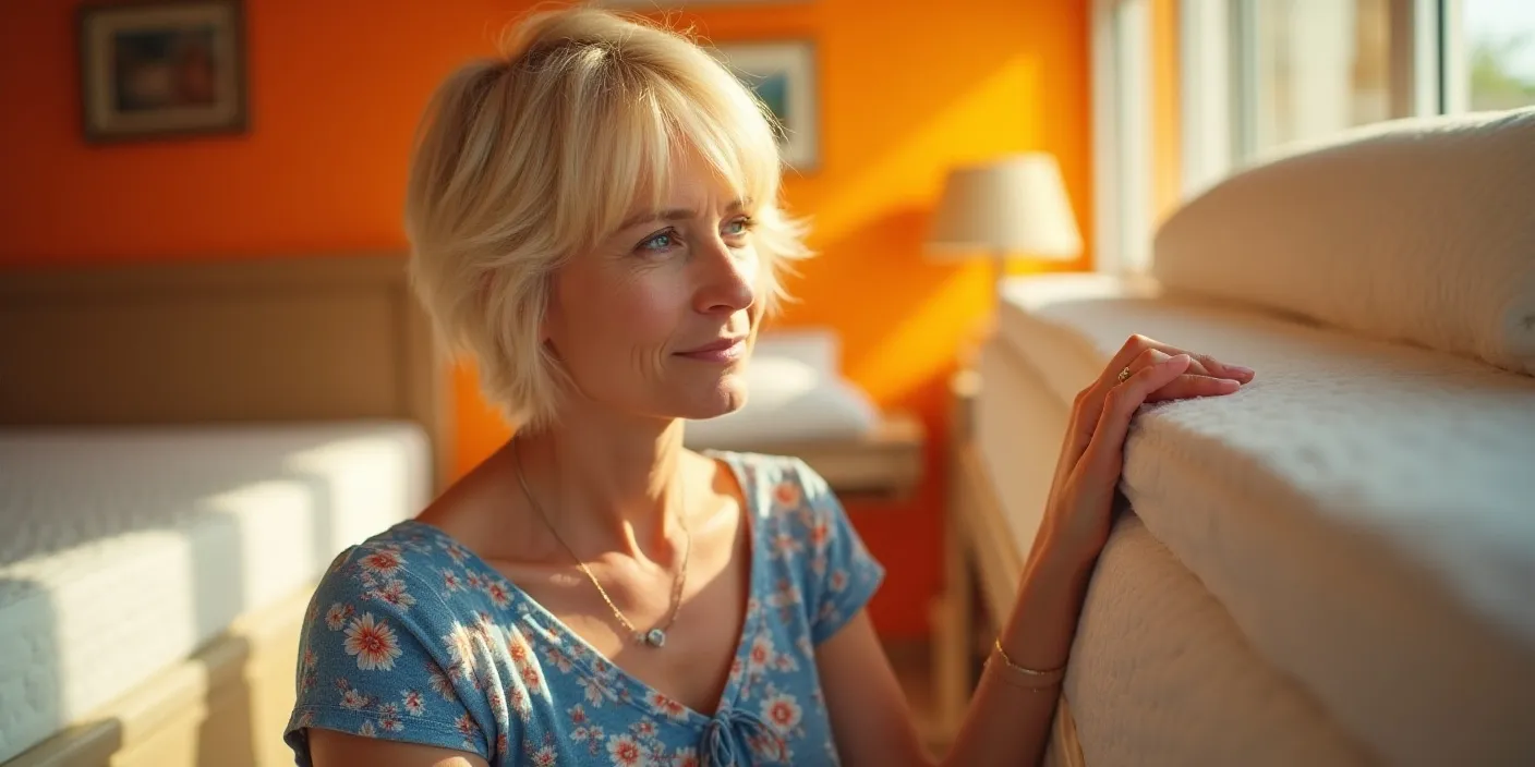 Dans des boutiques de literie spécialisées