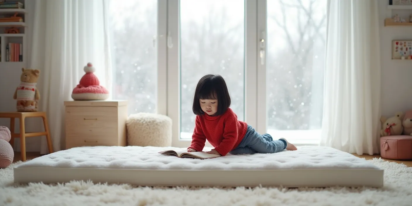 L’épaisseur compatible avec un lit au sol (confort vs proximité du sol)