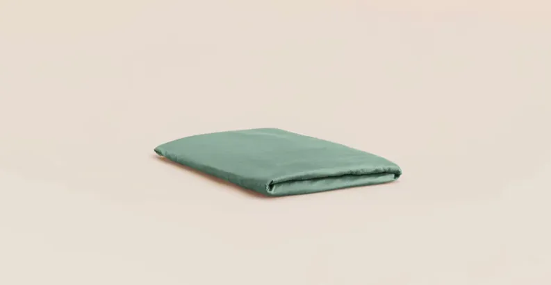 Drap-housse Tediber en satin de coton lavé