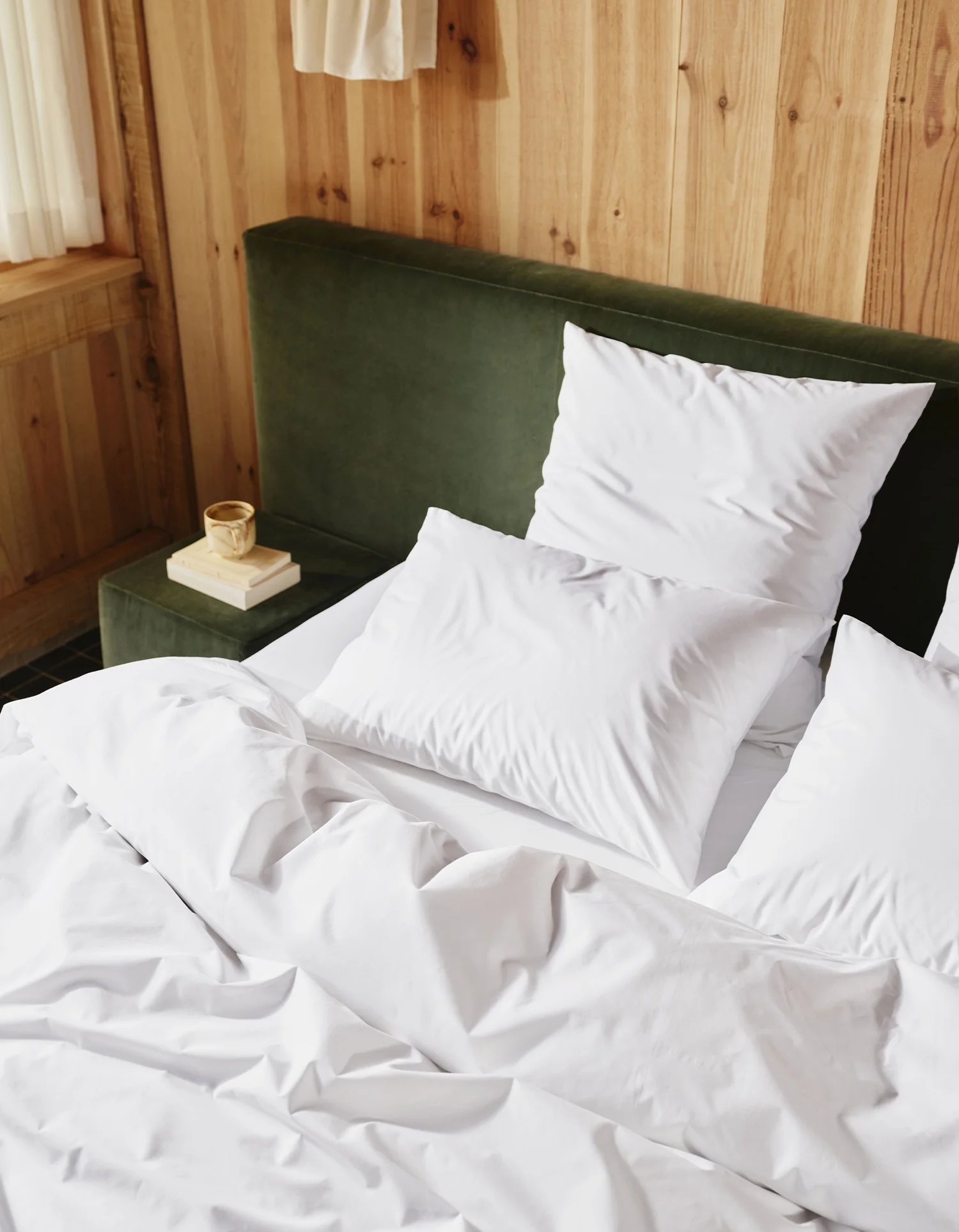 Housse de couette en percale de coton 120 fils Bonsoirs