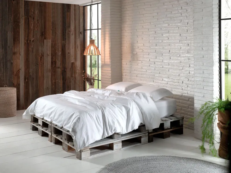 Le Matelas Vert - Housse de couette en satin de coton