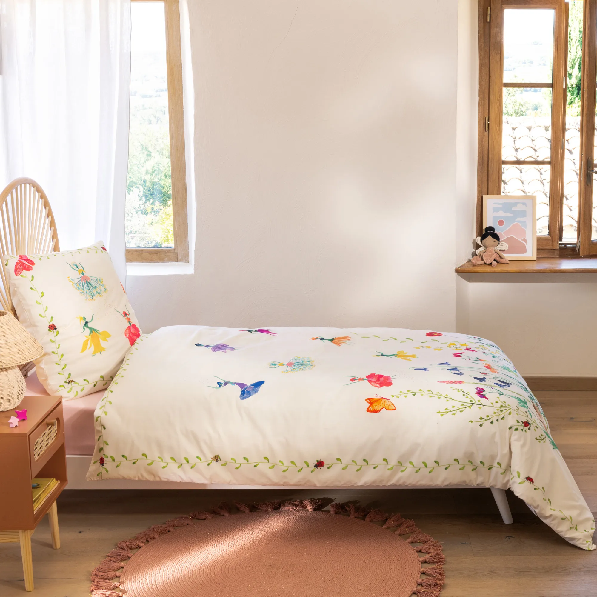 Linvosges - Housse de couette Jardin d'artiste