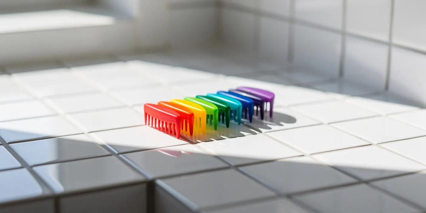 Les peignes, brosses, accessoires cheveux
