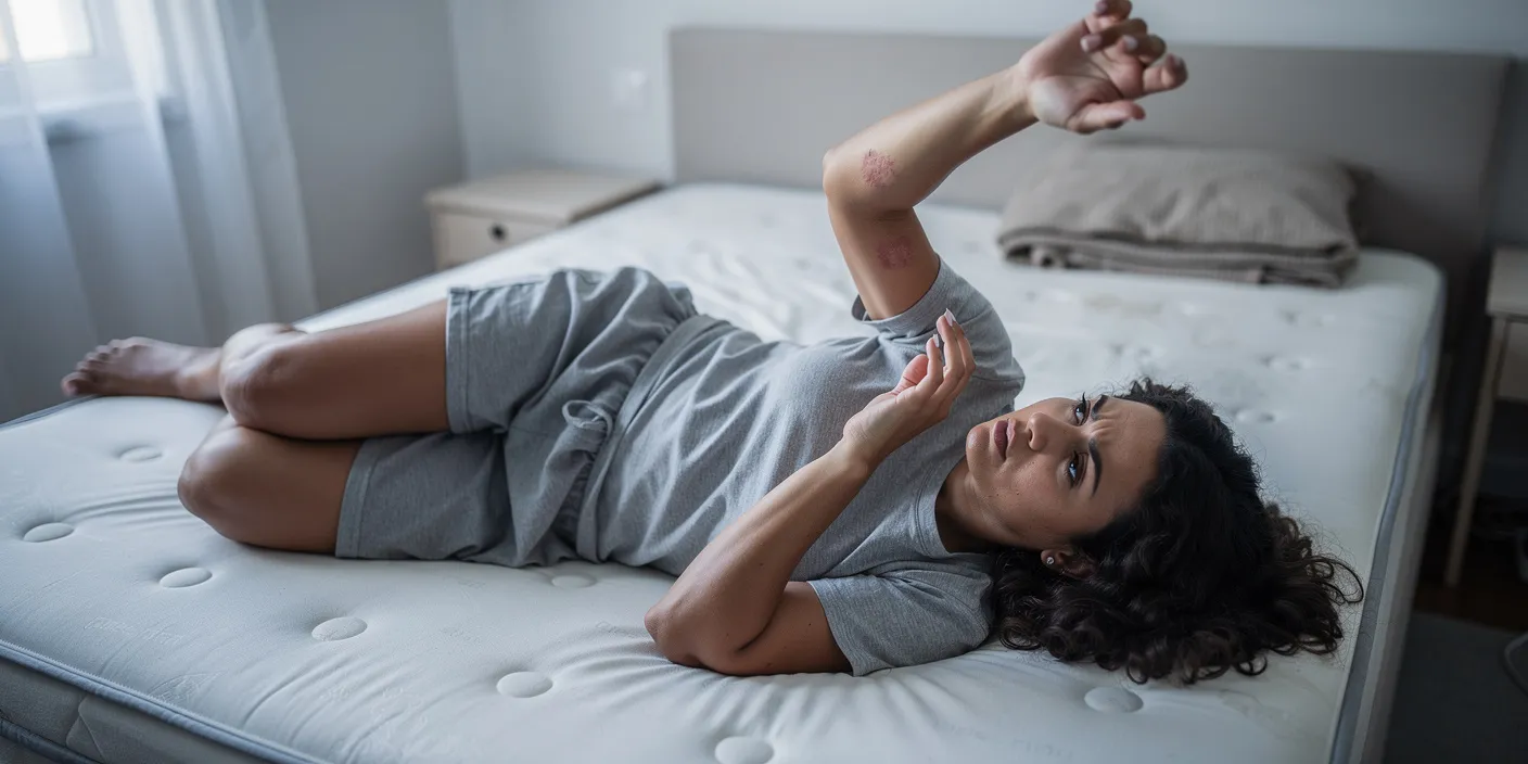 Les symptômes cutanés immédiats (urticaire de contact, prurit, plaques)